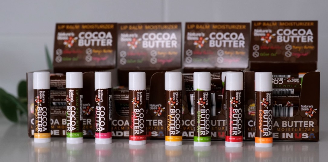 Lip Balm Moisturizer: Top Best Nature's Bees Cocoa Butter Lip Balm 