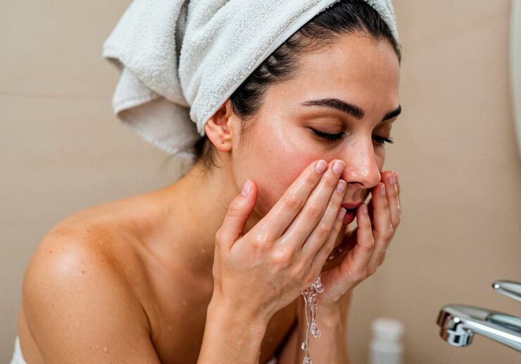 Common causes of whiteheads on face and nose due to oily skin and India heat