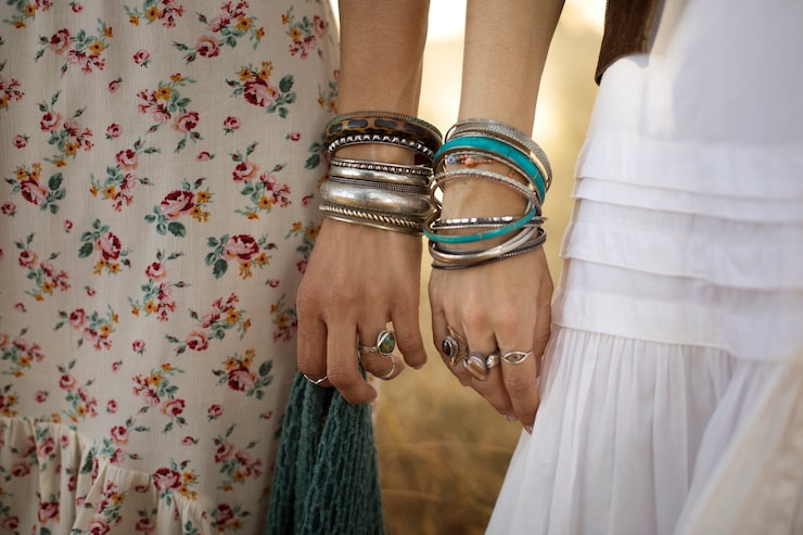 Silver Oxidised Jewellery Bracelets
