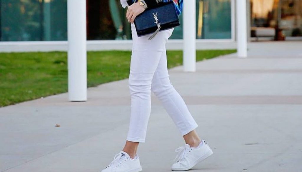 How to Wear Sneakers to Work - The Curated Column from Armoire